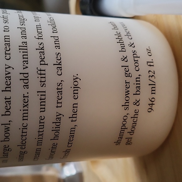 Philosophy Fresh Cream Shower Gel - New with Pump - Picture 2 of 4